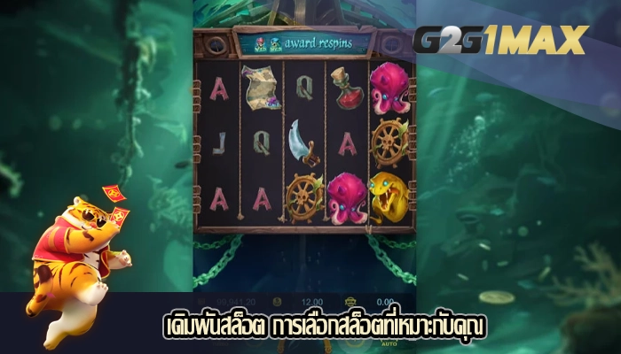 เดิมพันสล็อต การเลือกสล็อตที่เหมาะกับคุณ