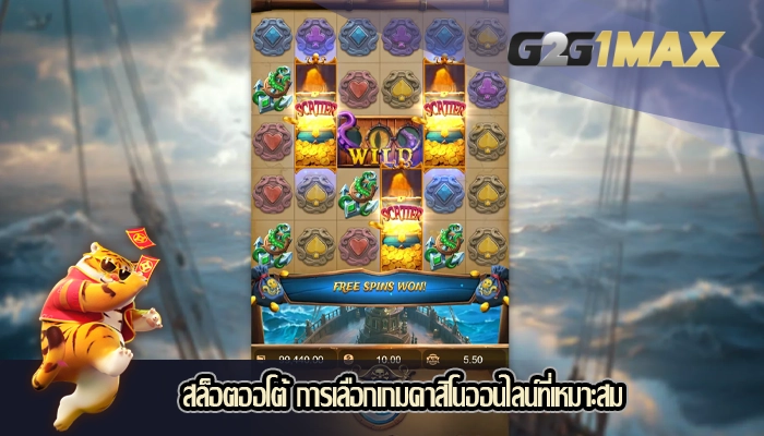 สล็อตออโต้ การเลือกเกมคาสิโนออนไลน์ที่เหมาะสม