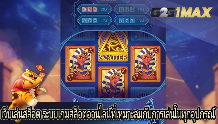 เว็บเล่นสล็อต ระบบเกมสล็อตออนไลน์ที่เหมาะสมกับการเล่นในทุกอุปกรณ์