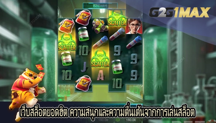 เว็บสล็อตยอดฮิต ความสนุกและความตื่นเต้นจากการเล่นสล็อต