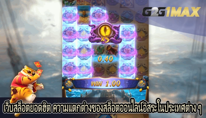 เว็บสล็อตยอดฮิต ความแตกต่างของสล็อตออนไลน์อิสระในประเทศต่าง ๆ