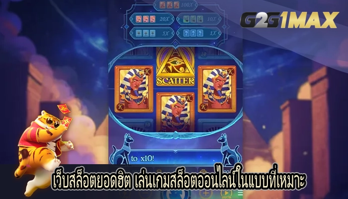 เว็บสล็อตยอดฮิต เล่นเกมสล็อตออนไลน์ในแบบที่เหมาะ